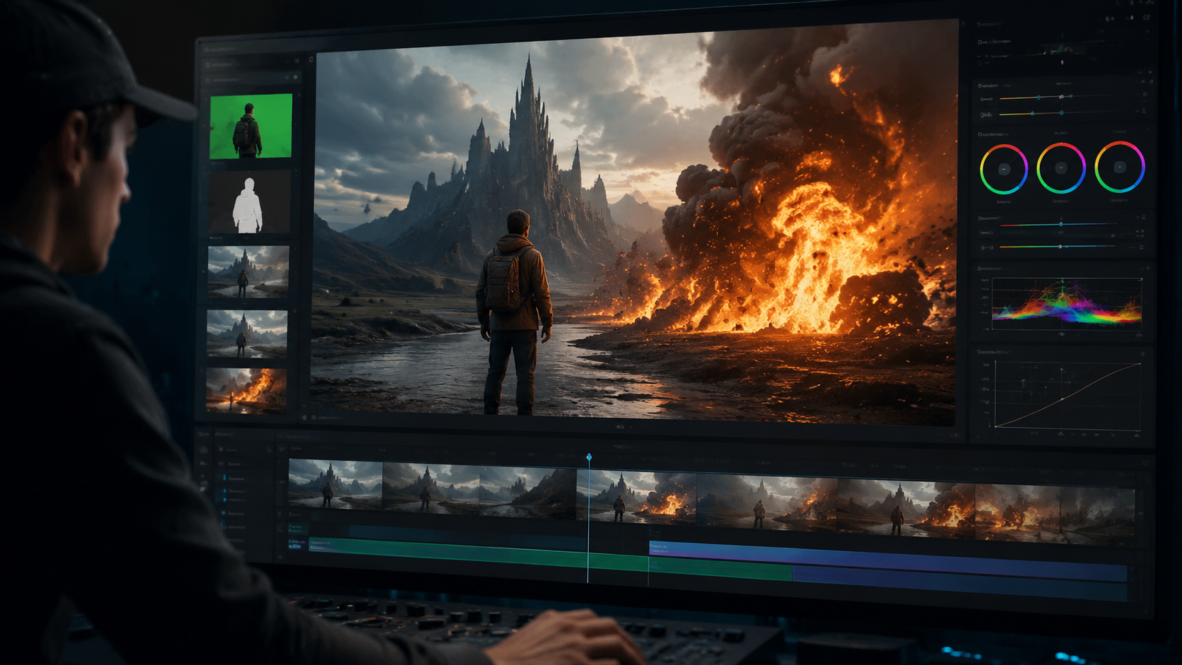 Illustration: how to add effects in ai videos