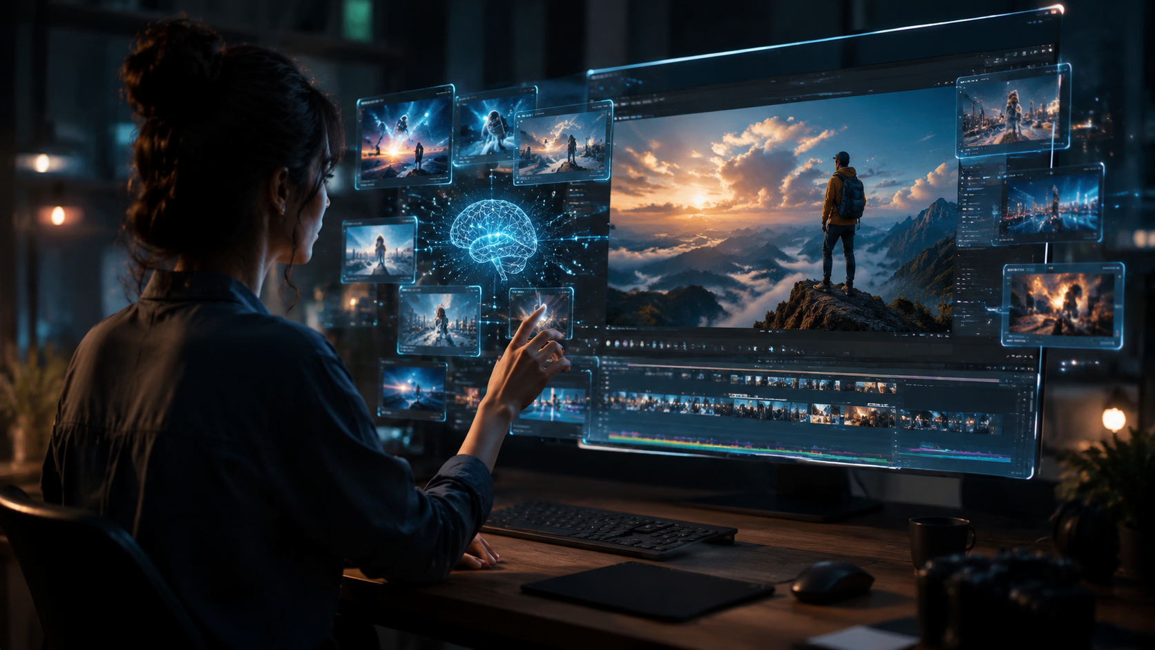 Illustration: ai powered video generator tools