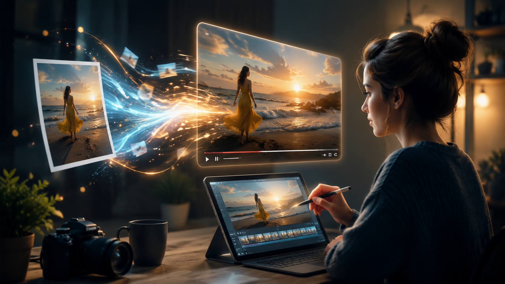 Illustration: how to make ai videos from images