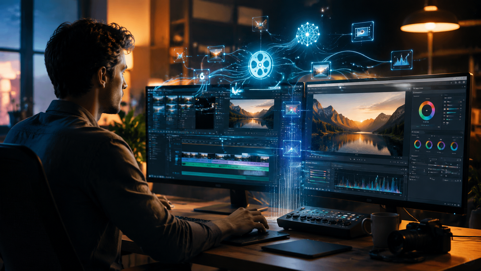 Illustration: how to enhance videos with ai editing