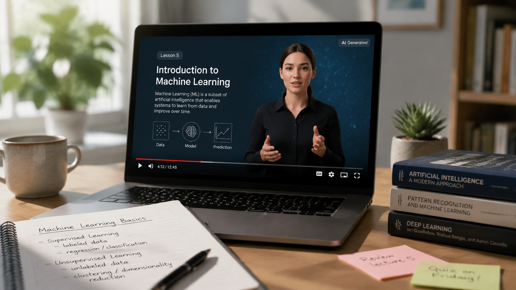 Illustration: text to video ai for e-learning tutorials