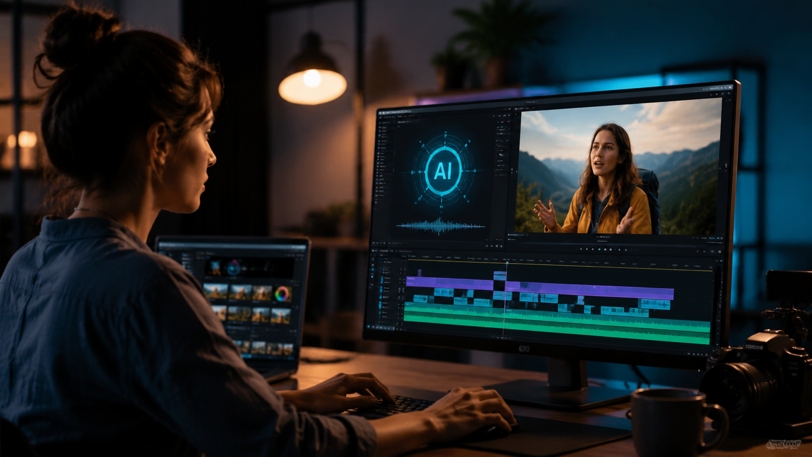 Illustration: how to add subtitles with ai video tools