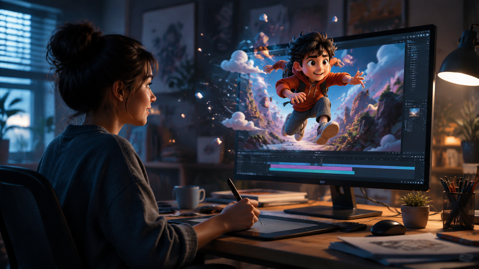 Illustration: ai video generator for animations
