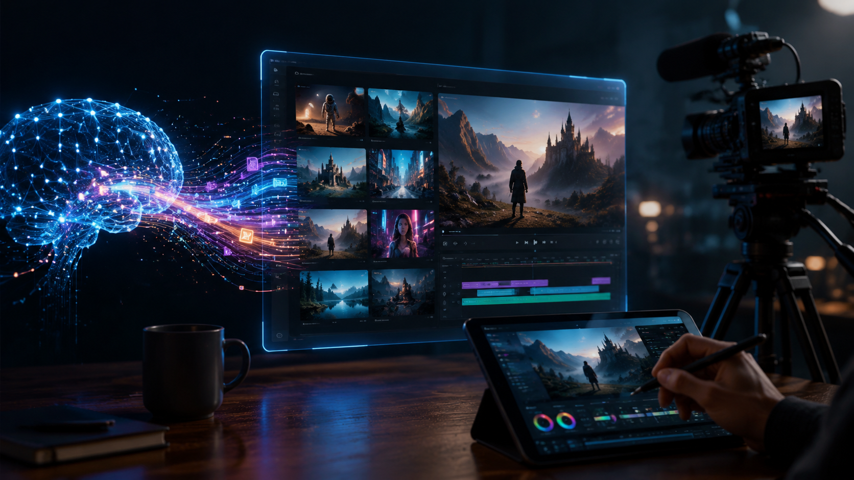 Illustration: text to video ai software list