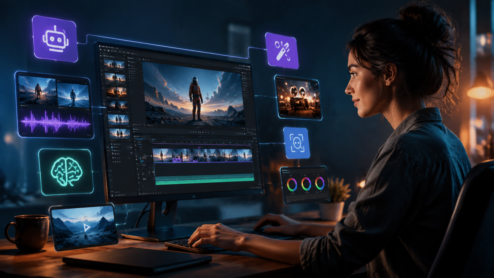 Illustration: best ai tools for video marketers