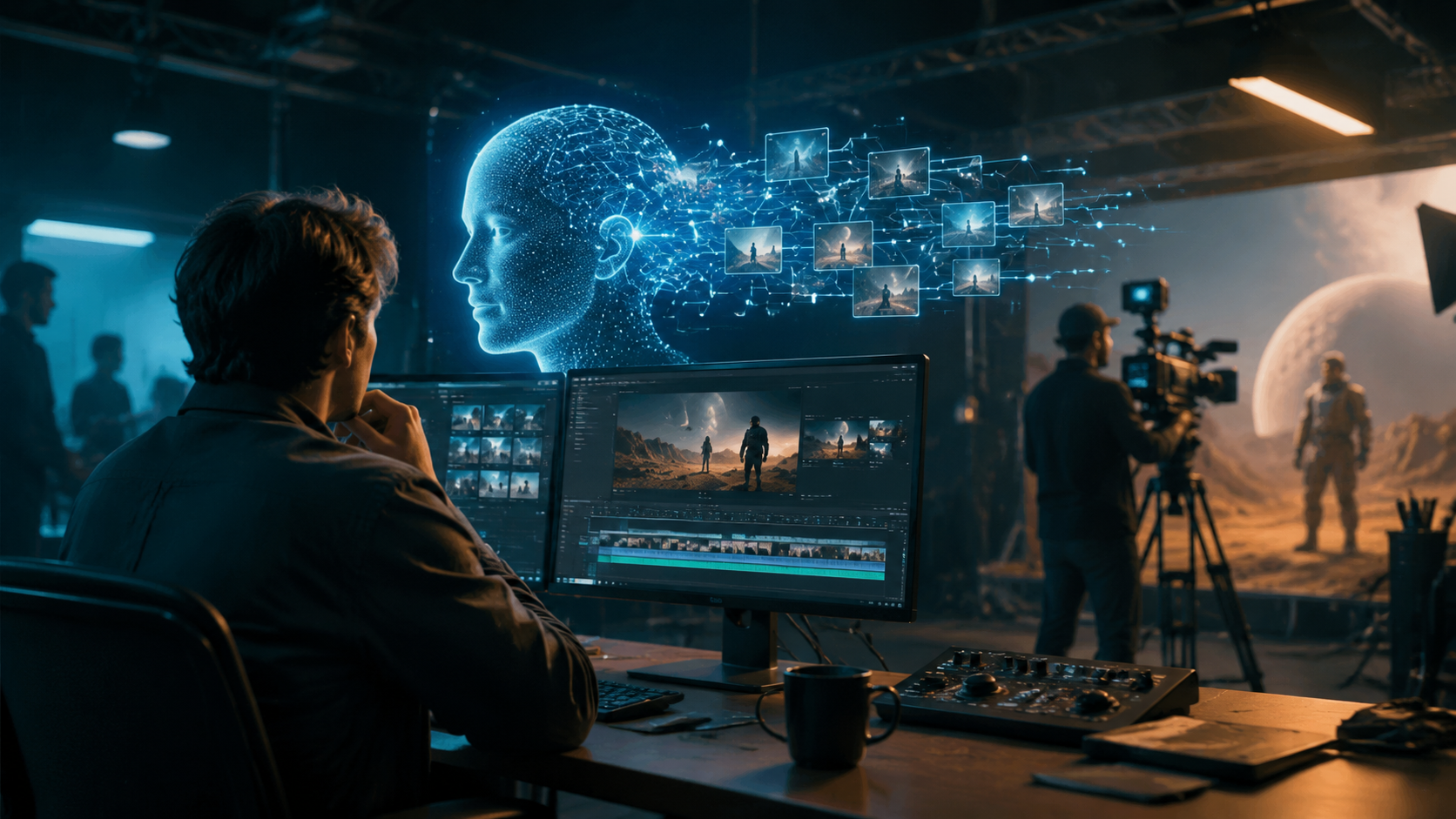 Illustration: how ai is changing video production