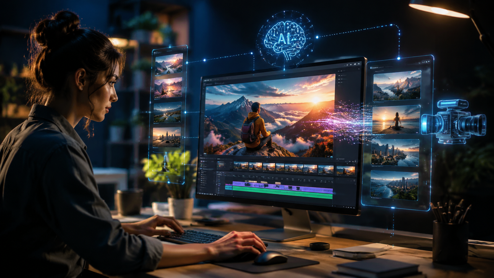 Illustration: text to video ai for marketing videos