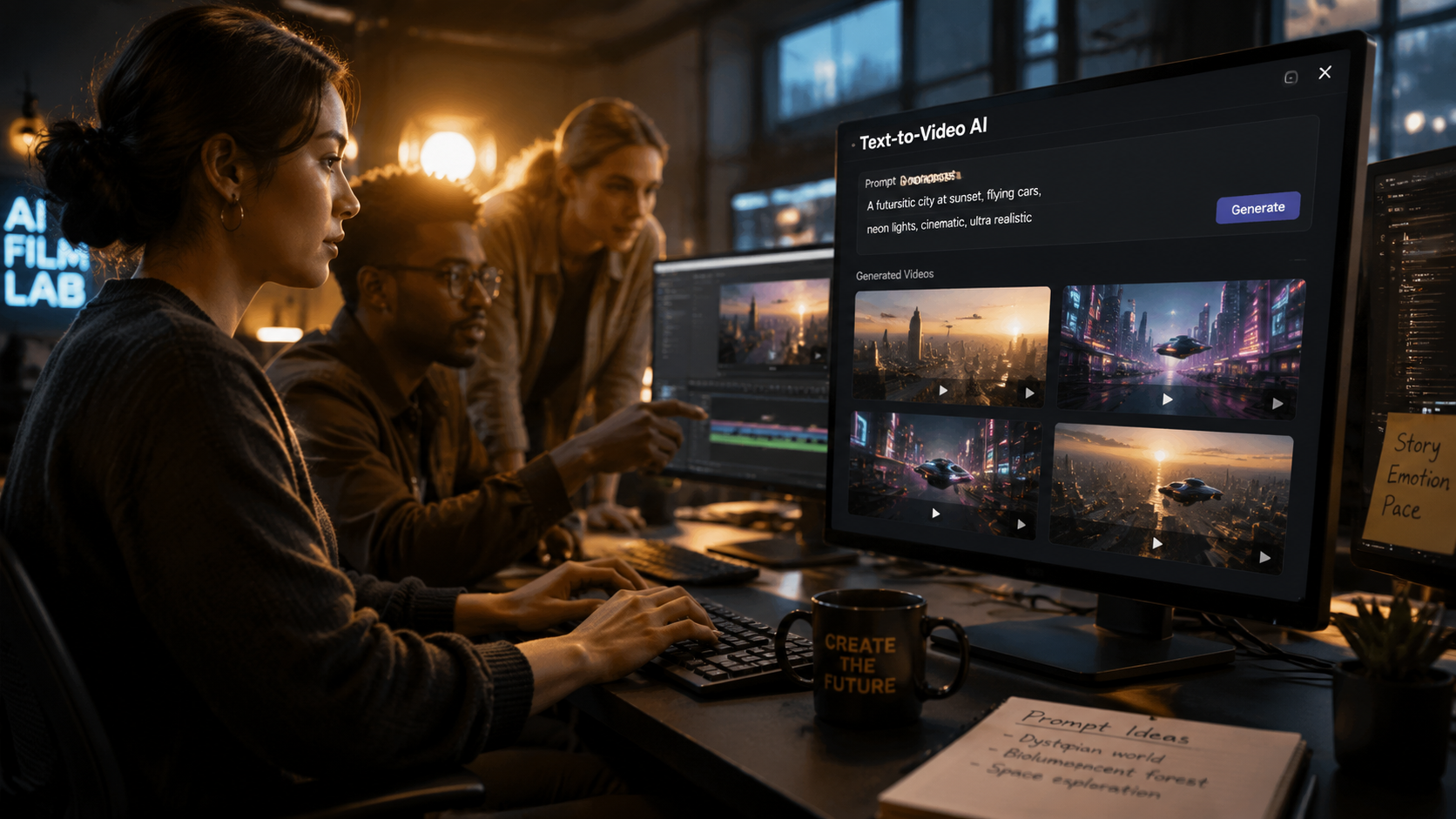 Illustration: text to video ai use cases