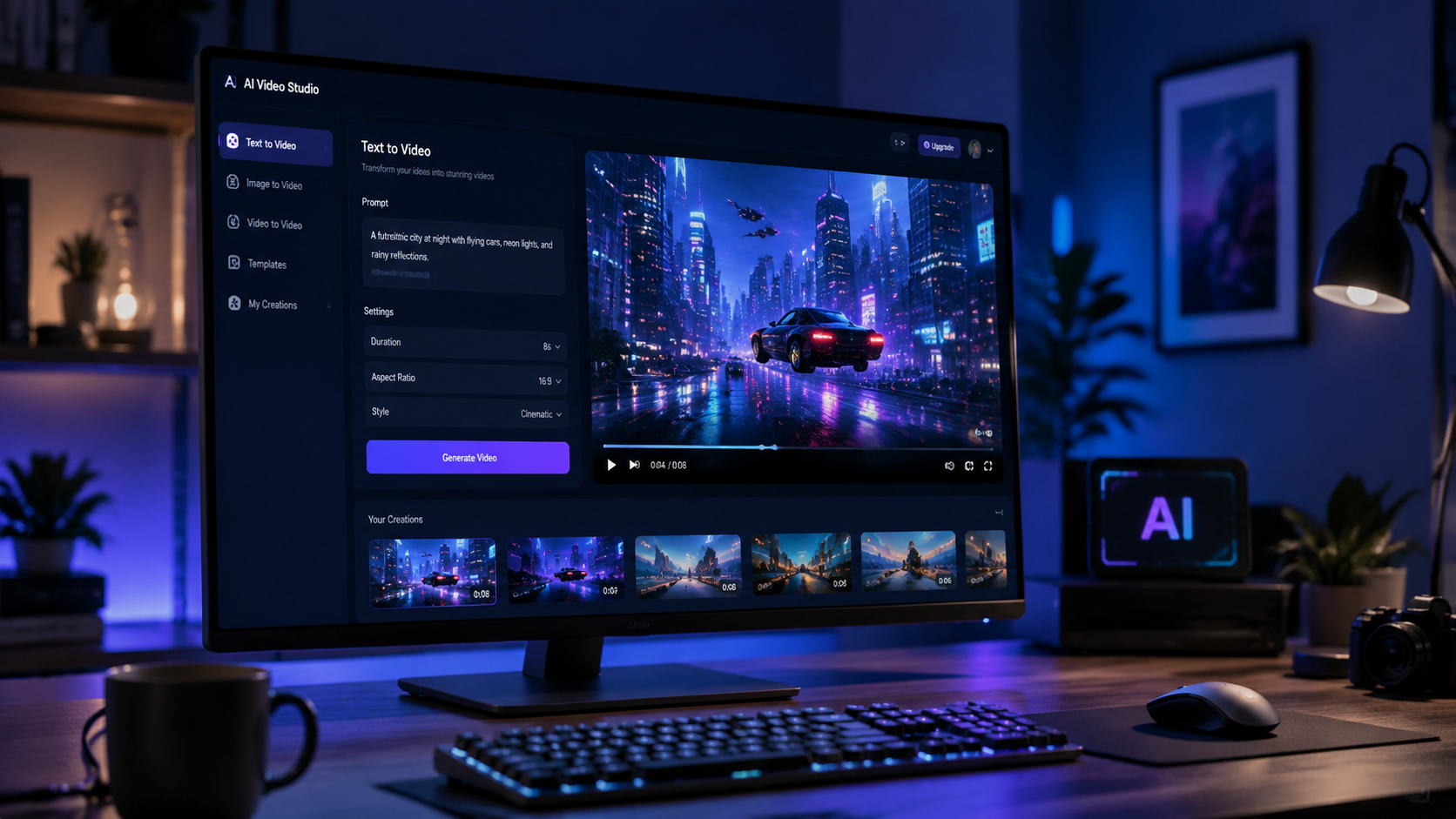 Illustration: best free text to video ai alternatives