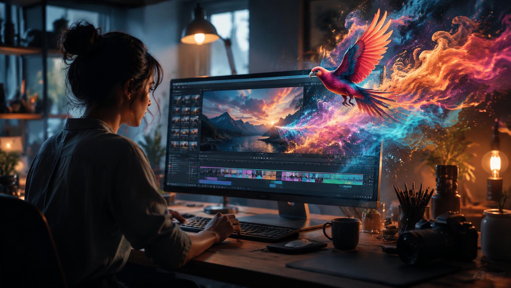 Illustration: adobe firefly ai video features