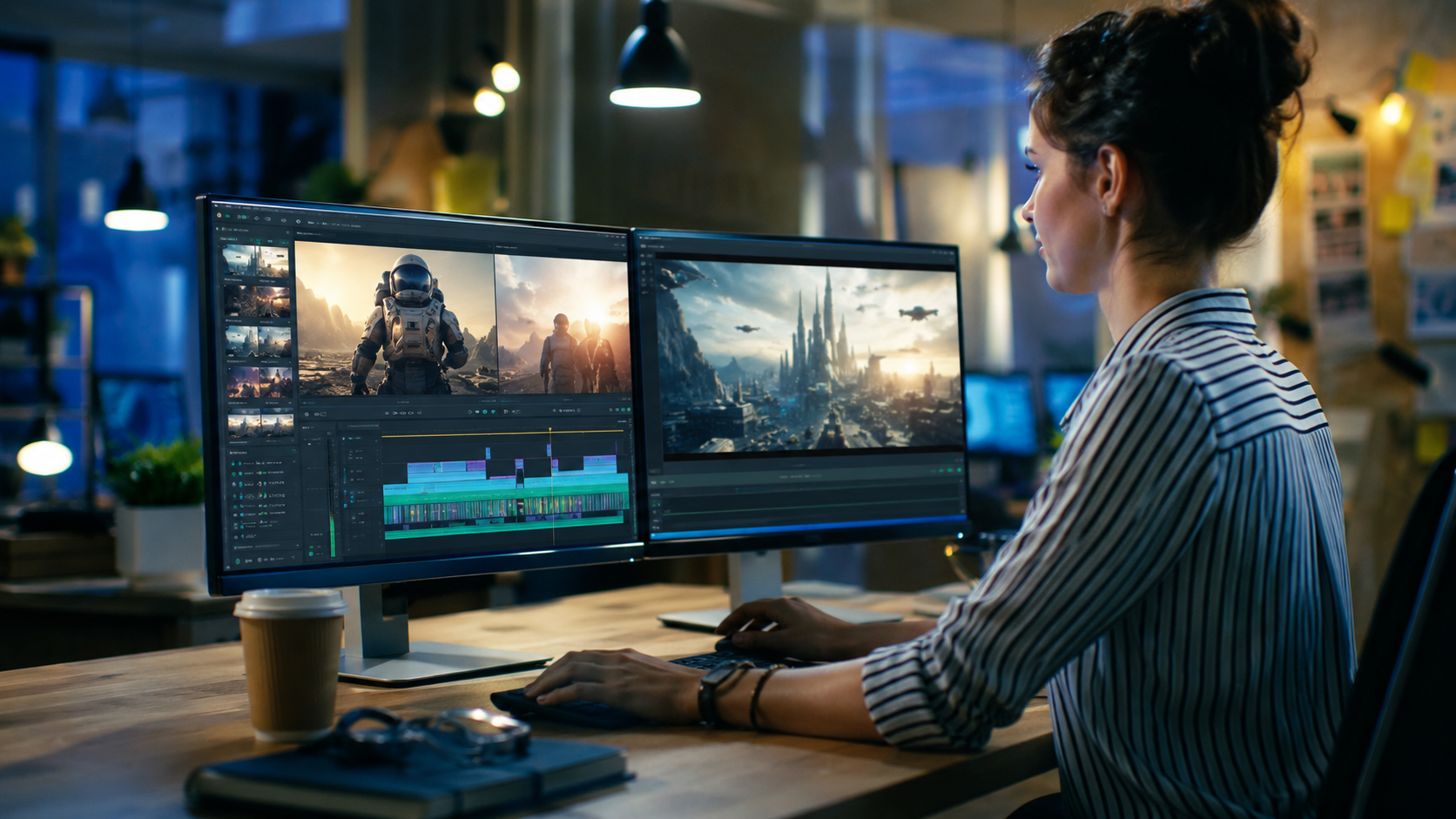 Illustration: how to make ai videos for business