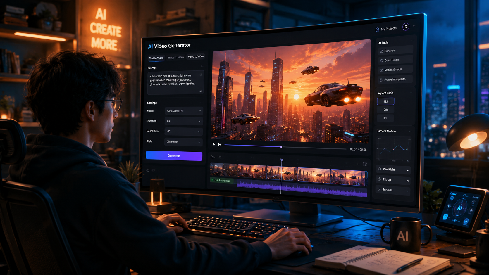 Illustration: best text to video ai generators