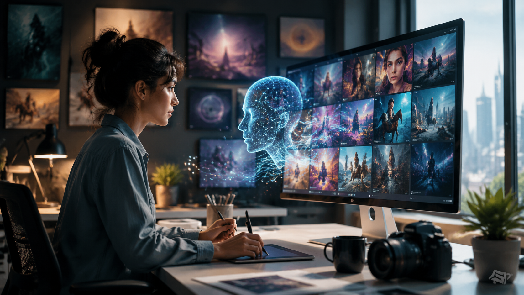 Illustration: AI image generator for commercial use 2026
