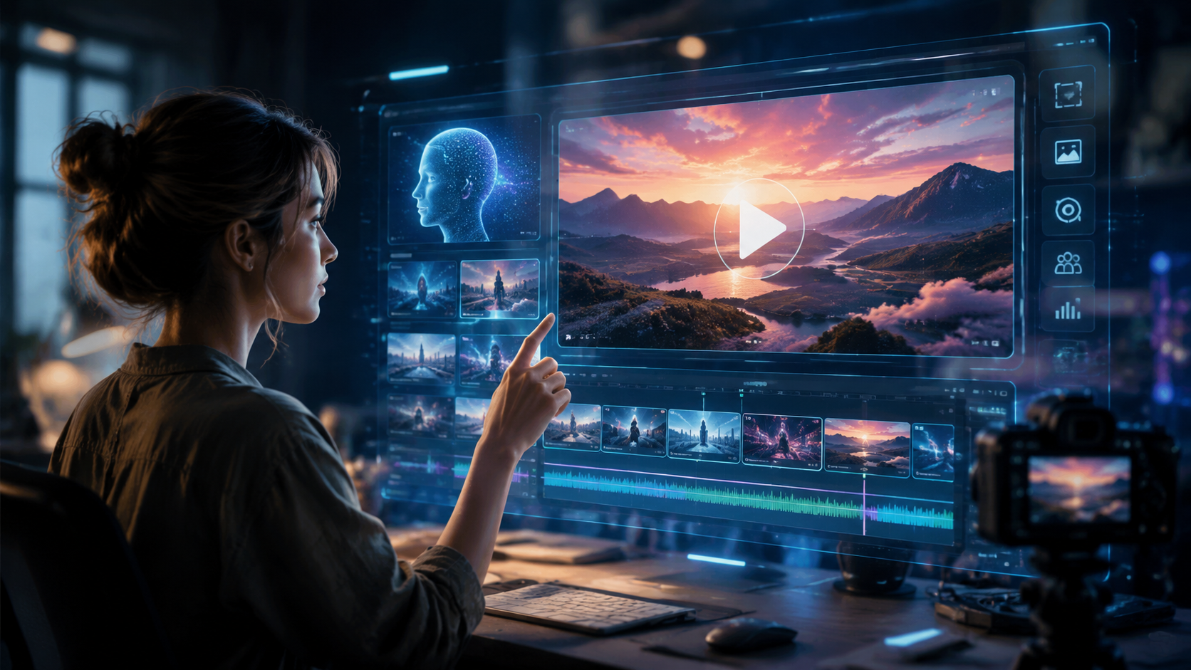 Illustration: ai text to video for marketing 2026