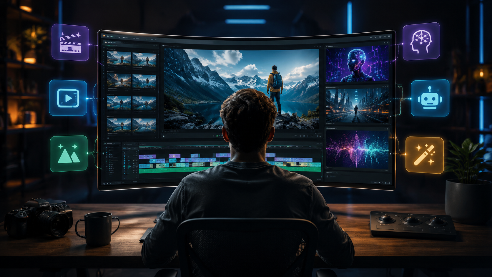 Illustration: ai video editor comparison