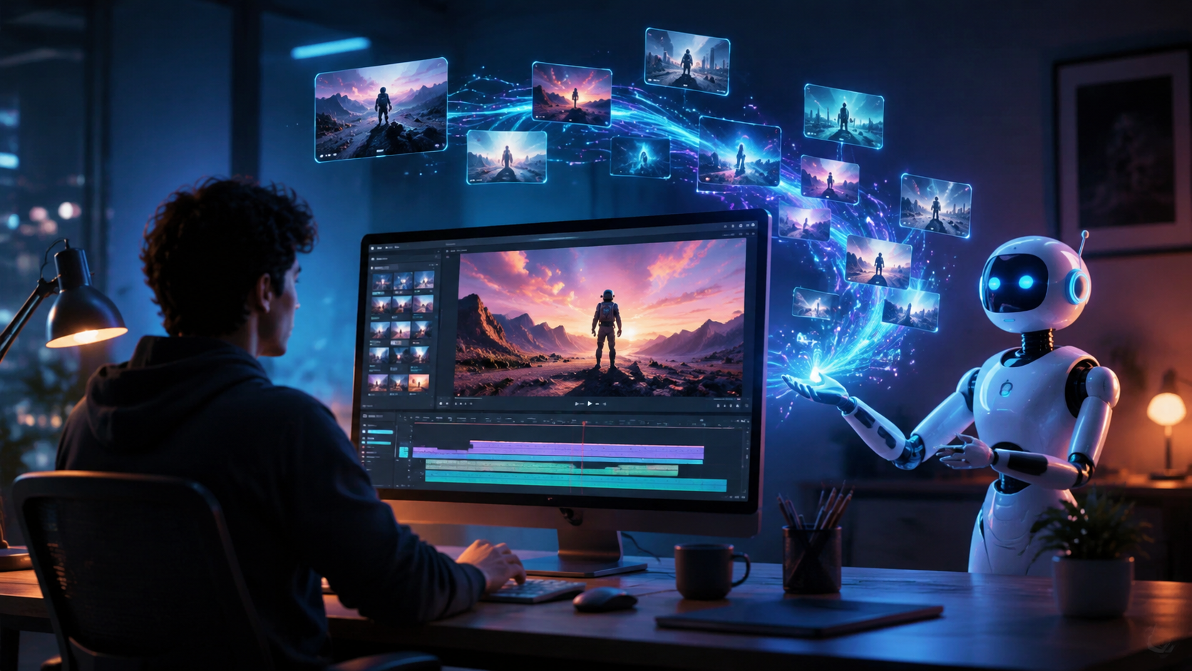 Illustration: Digen AI agent video generator