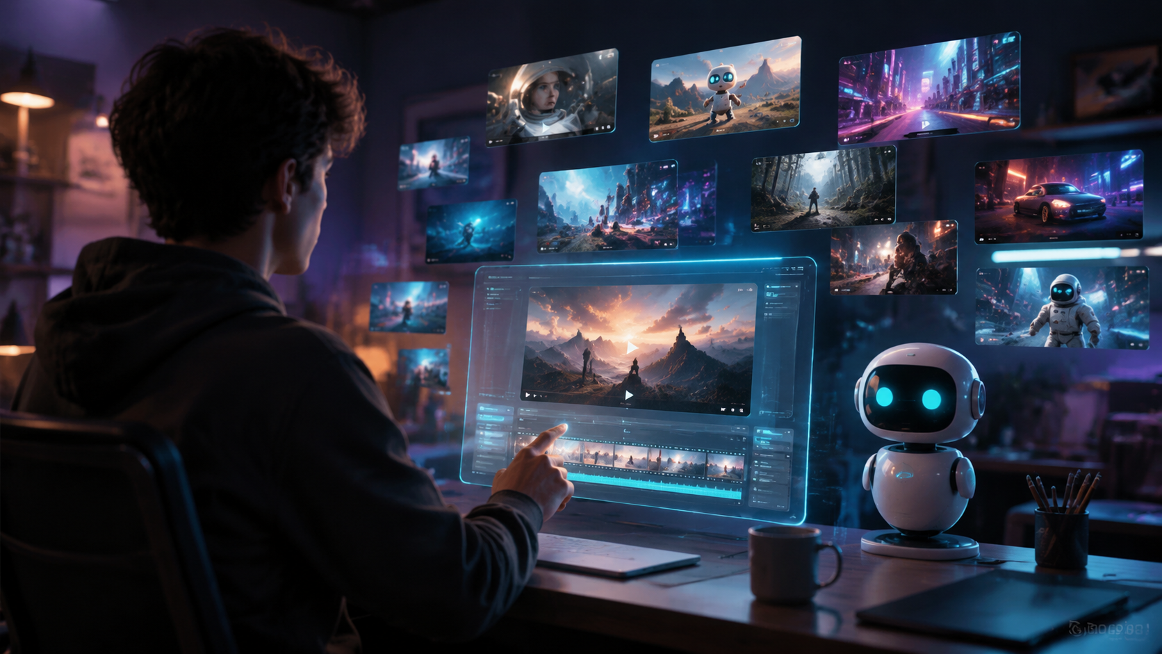 Illustration: free AI video generator alternatives 2026