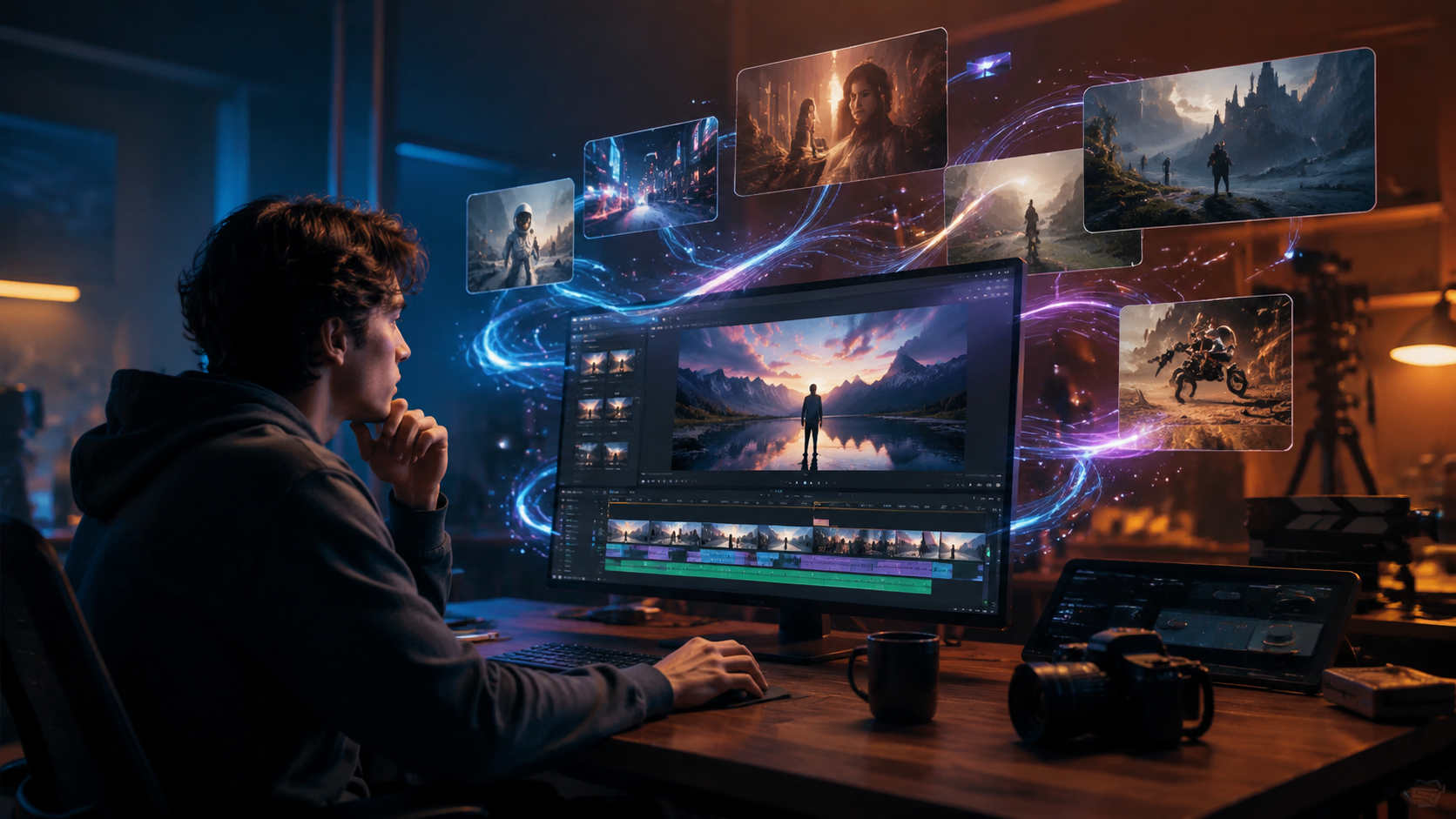 Illustration: top AI video generation tools for creators