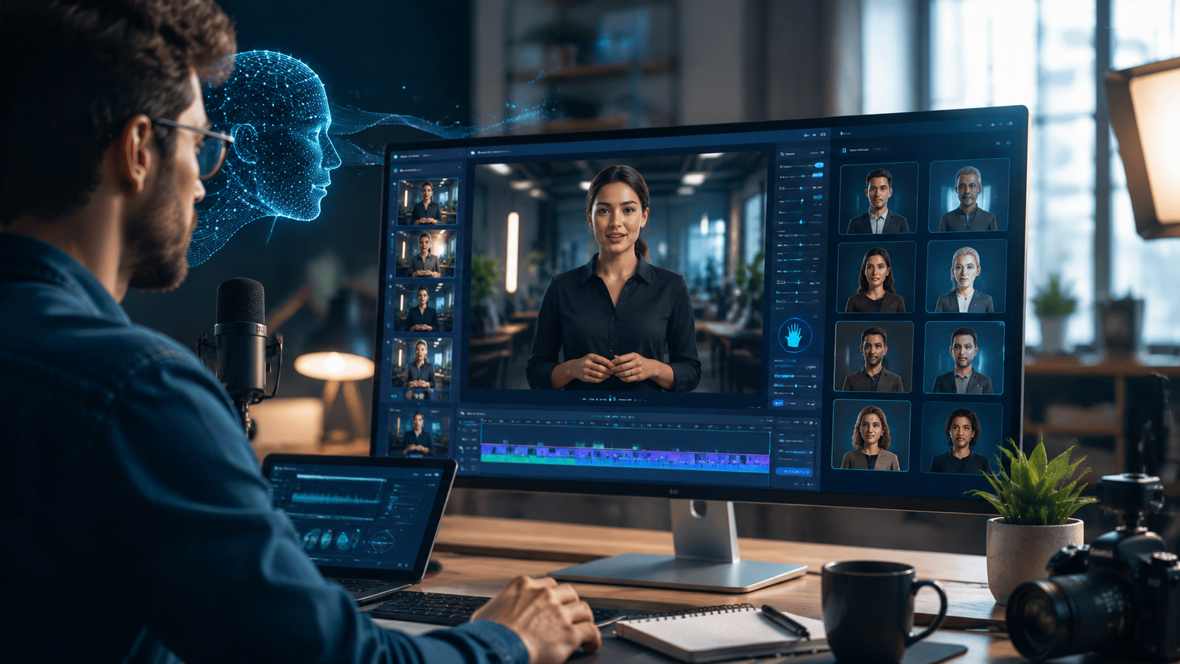 Illustration: generate training videos using ai