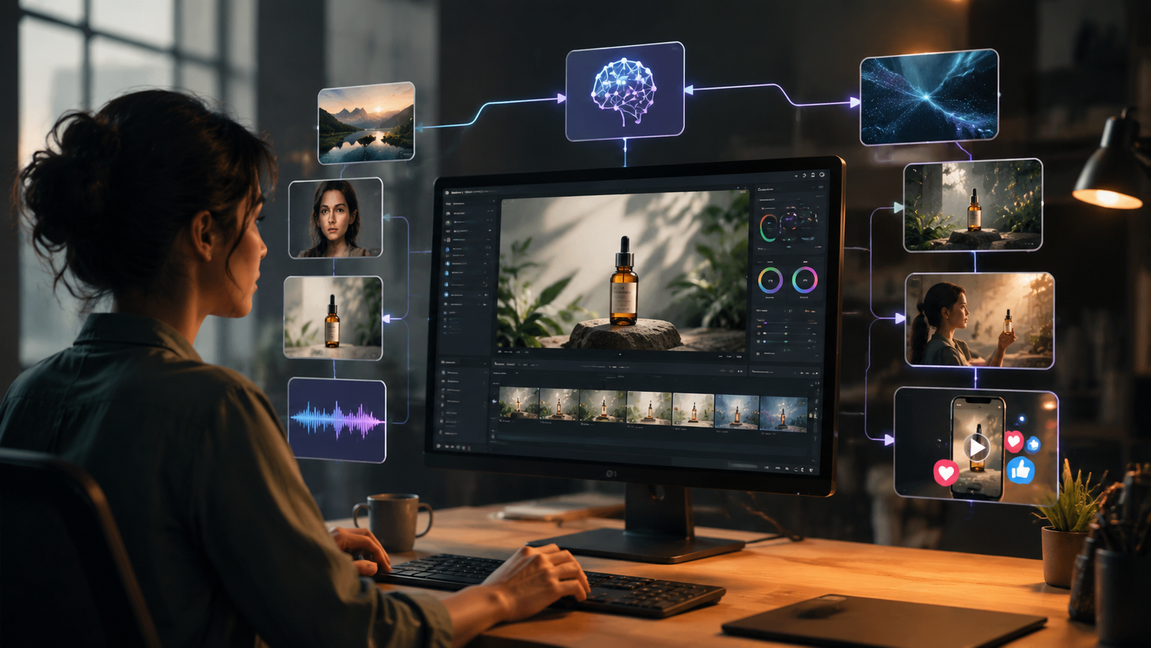 how to use ai for video ads workflow