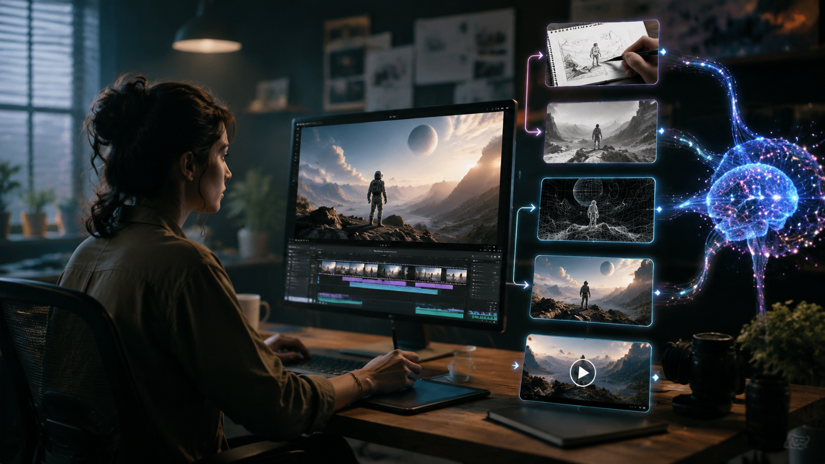 ai video generators market growth workflow