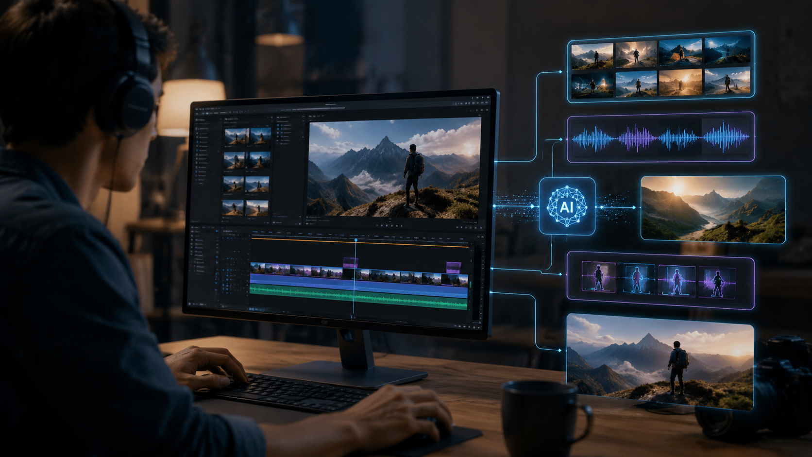 ai video editor market growth workflow