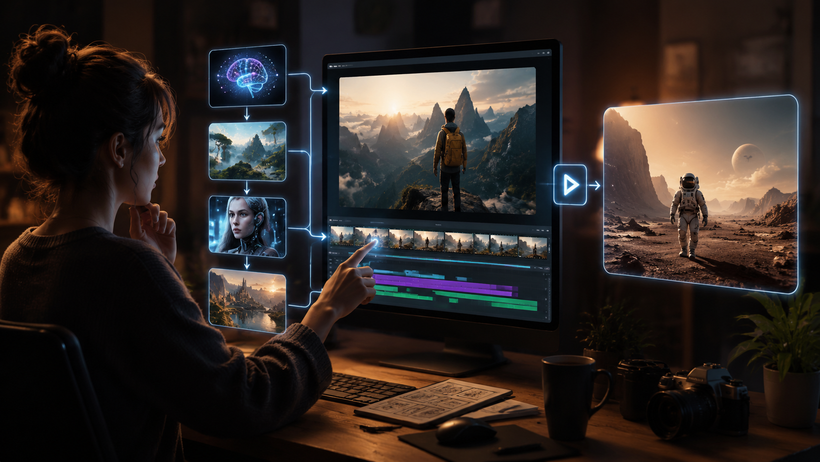 10 best free ai video generators workflow