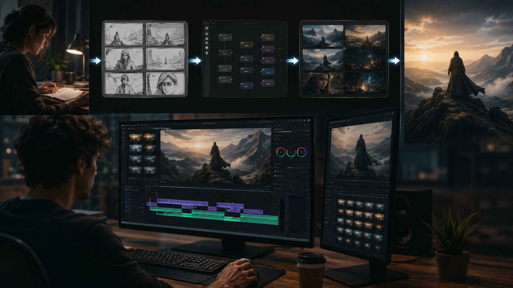 text to video ai prompts workflow