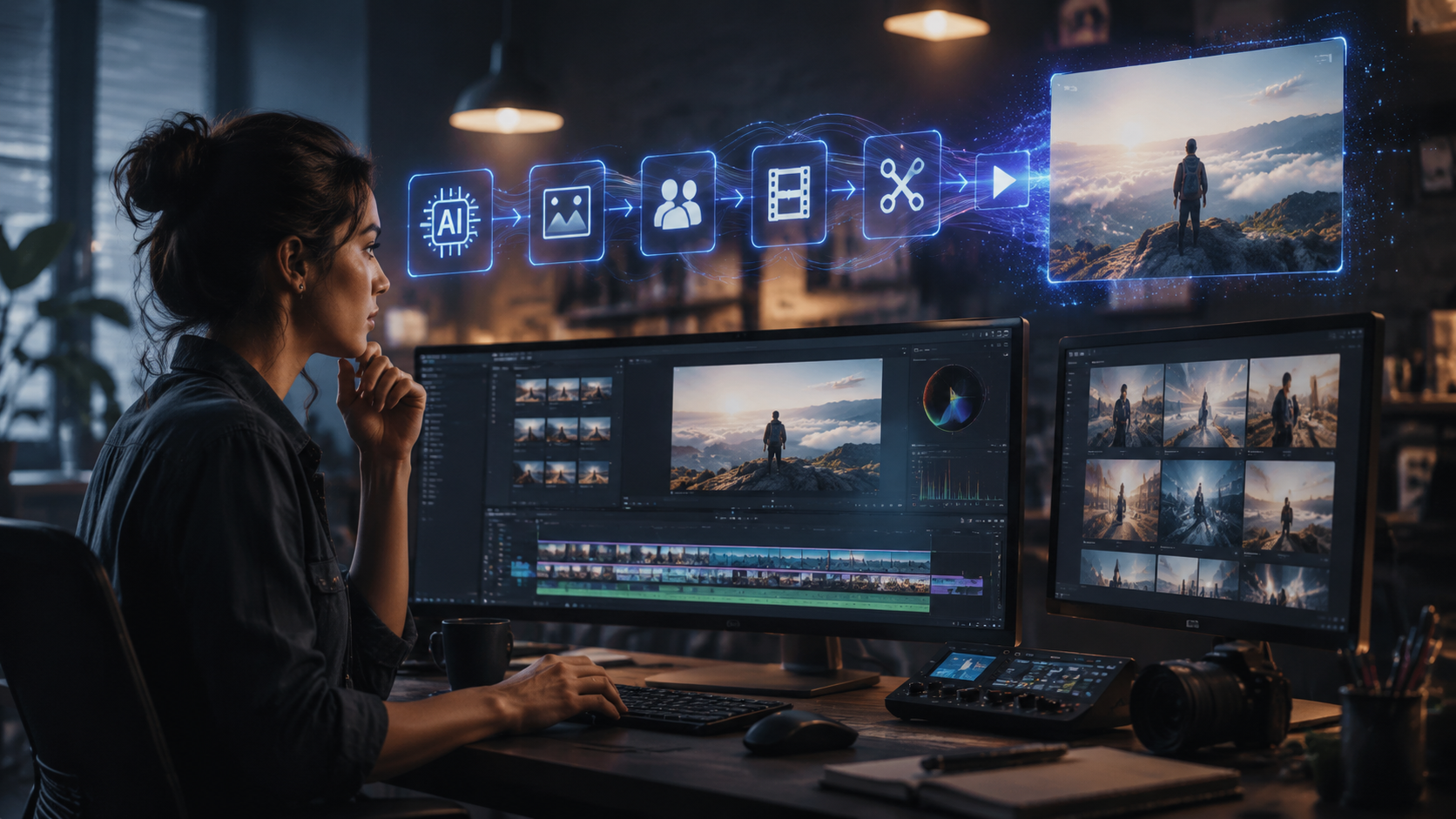 how to use ai for video marketing workflow