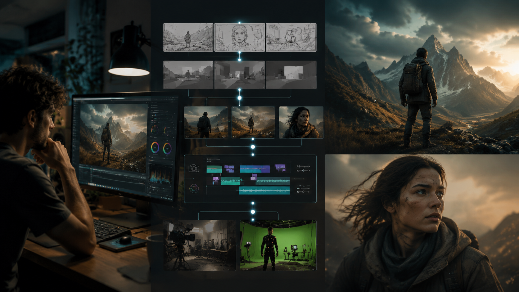 how to make ai videos look professional workflow