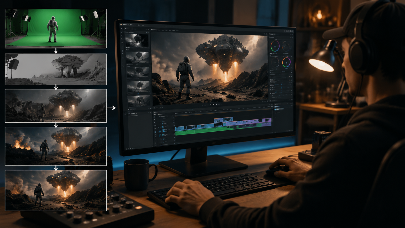 how to add effects in ai videos workflow