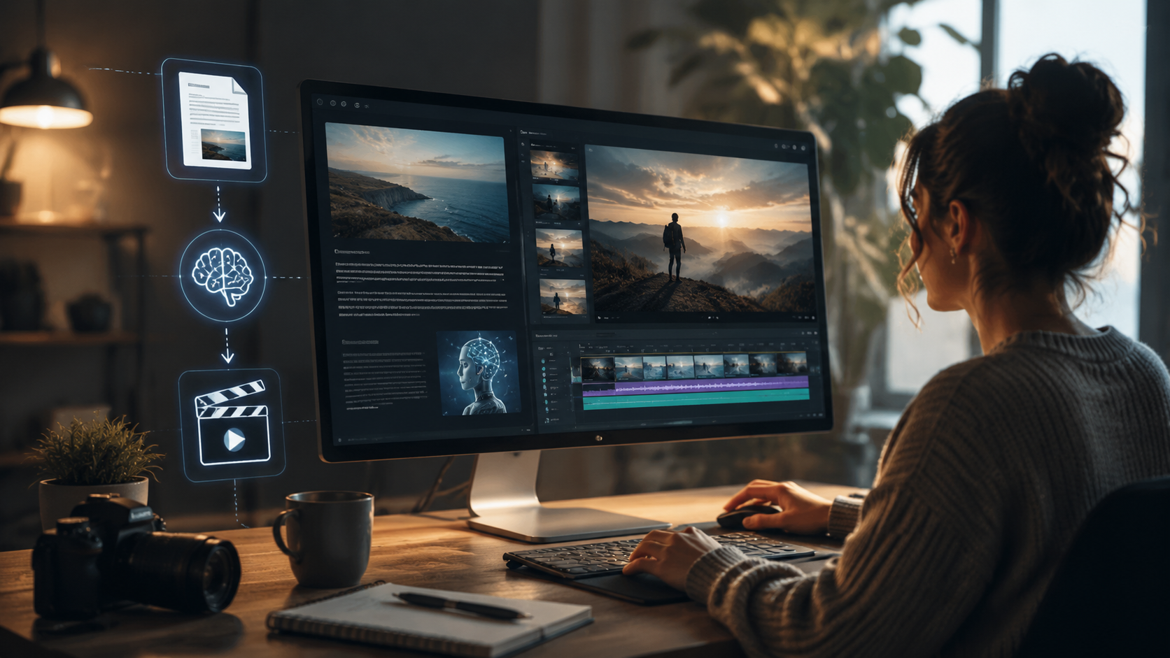 best ai for converting blog posts to videos workflow