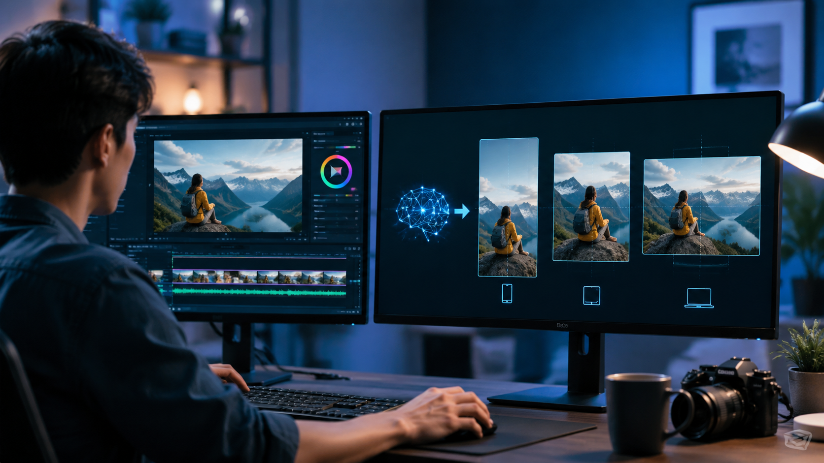 how to resize videos with ai tools workflow