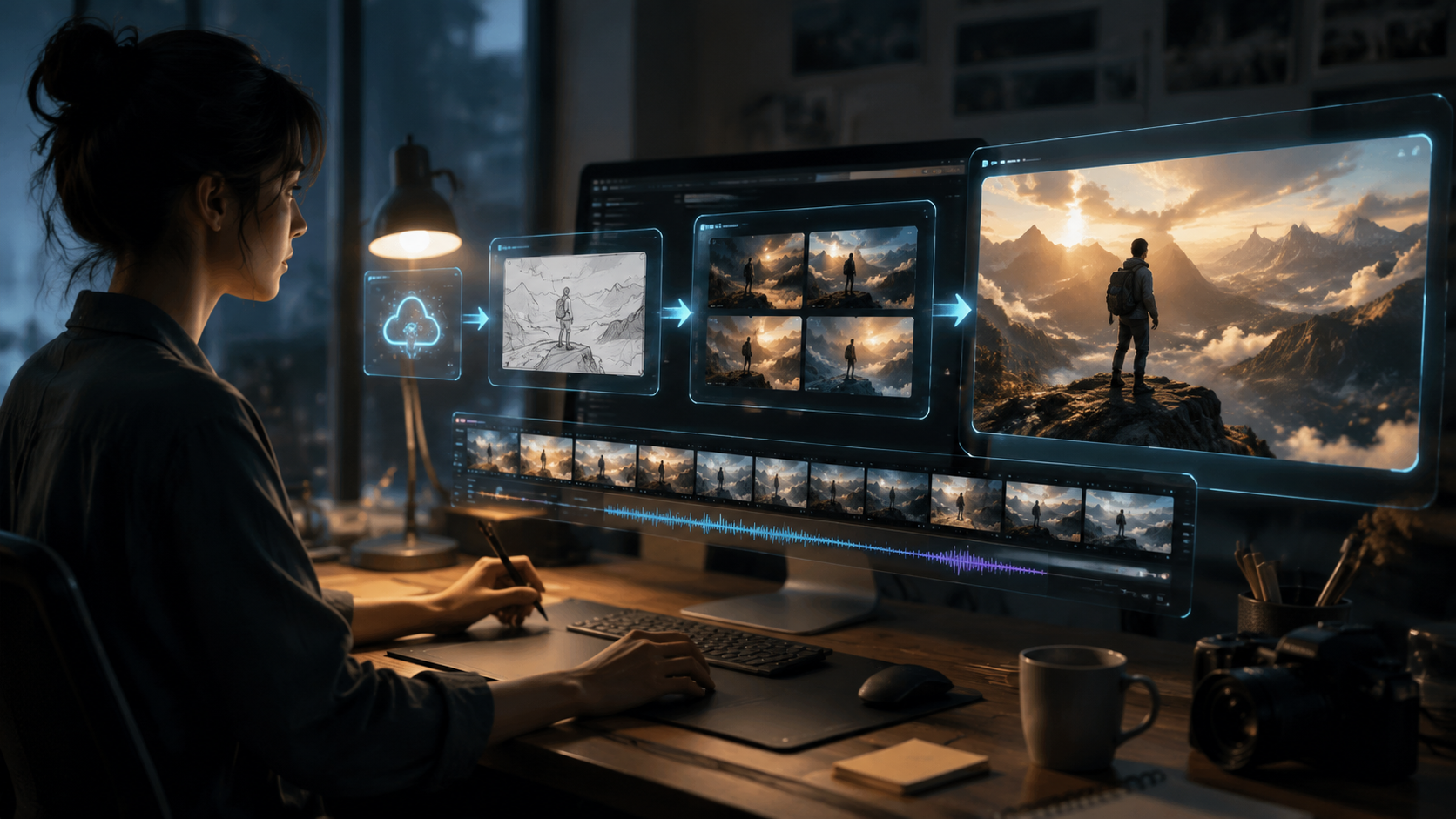ai video generation from text workflow