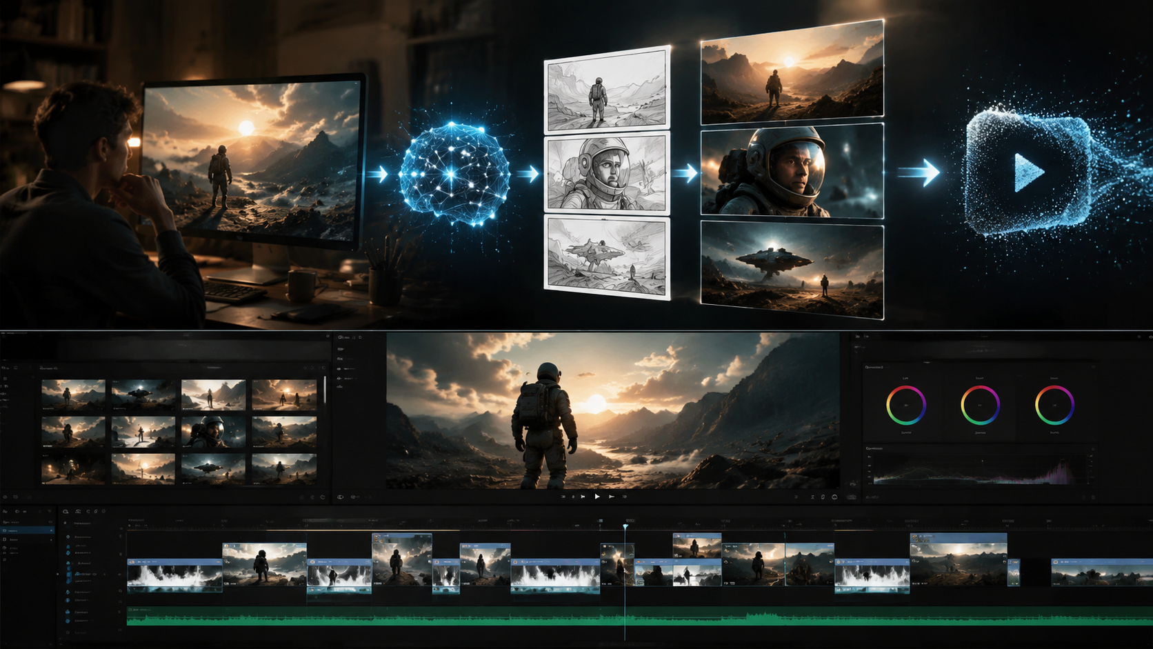 ai powered video generator tools workflow