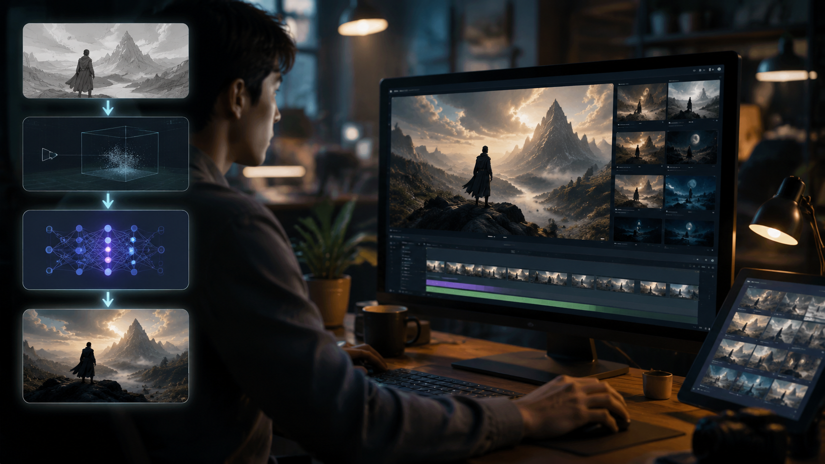 google new ai video model workflow