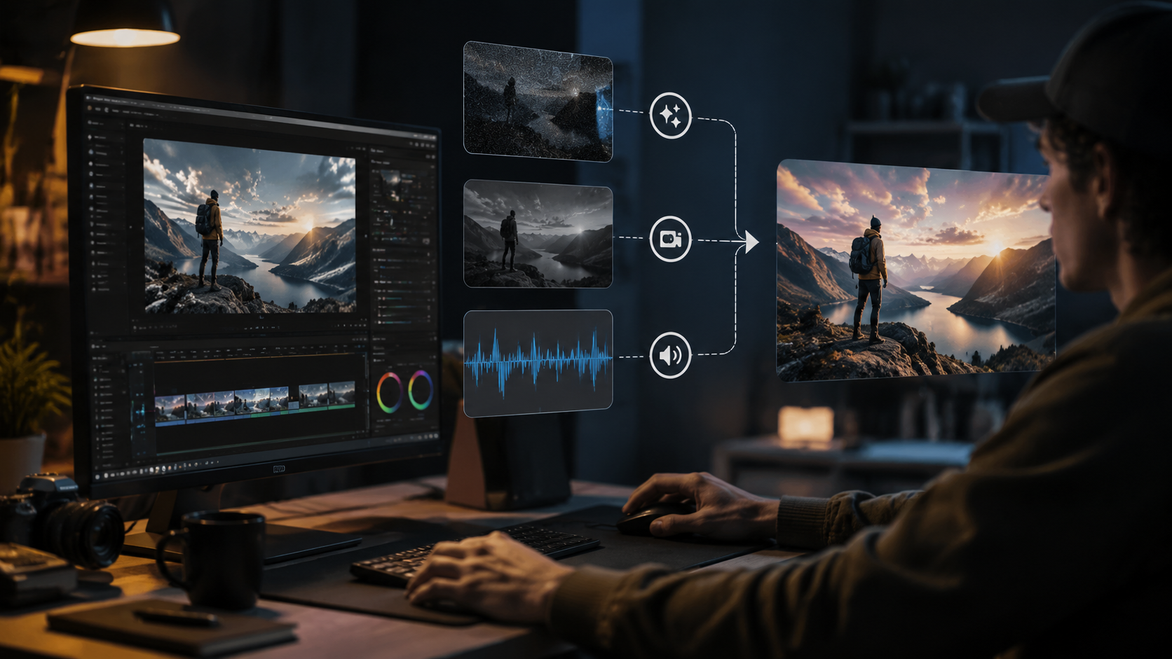 how to enhance videos with ai editing workflow