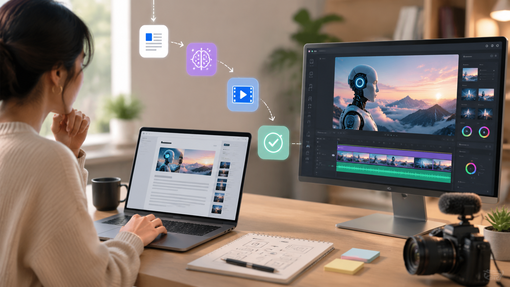 best ai tools for converting blog posts to videos workflow
