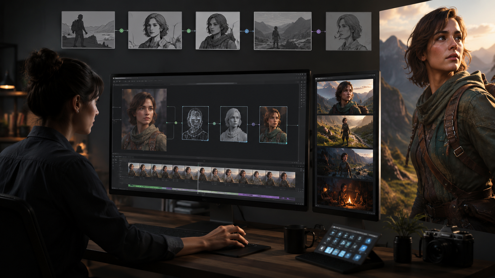 AI video generator with best character consistency 2026 workflow
