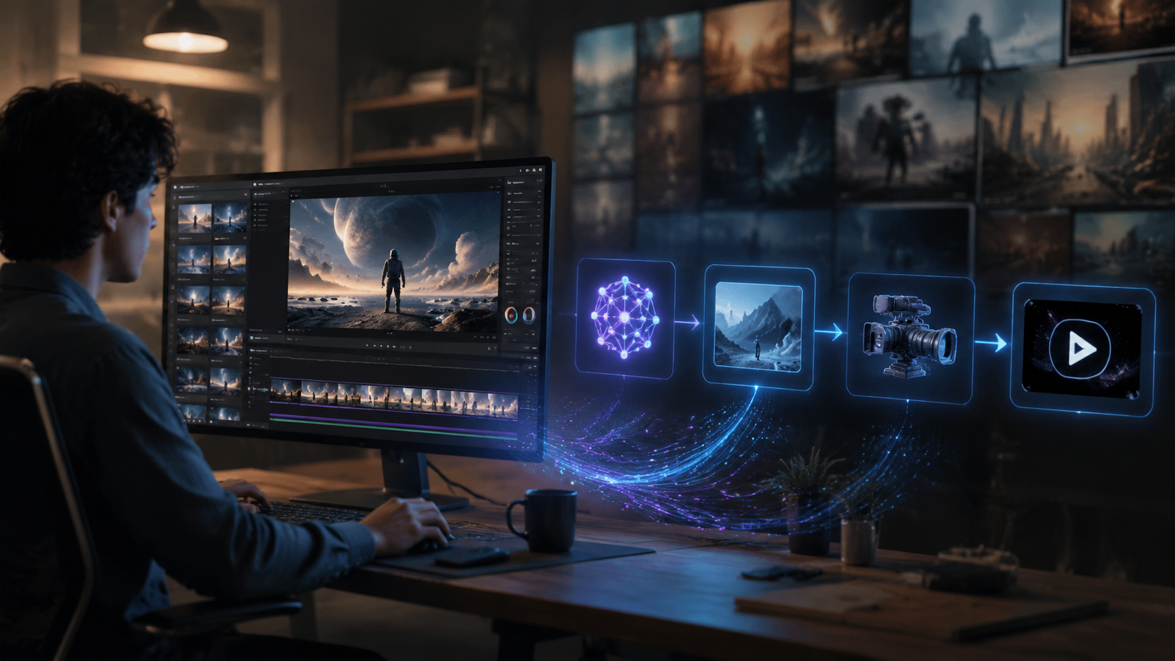 ai powered video generator market size workflow