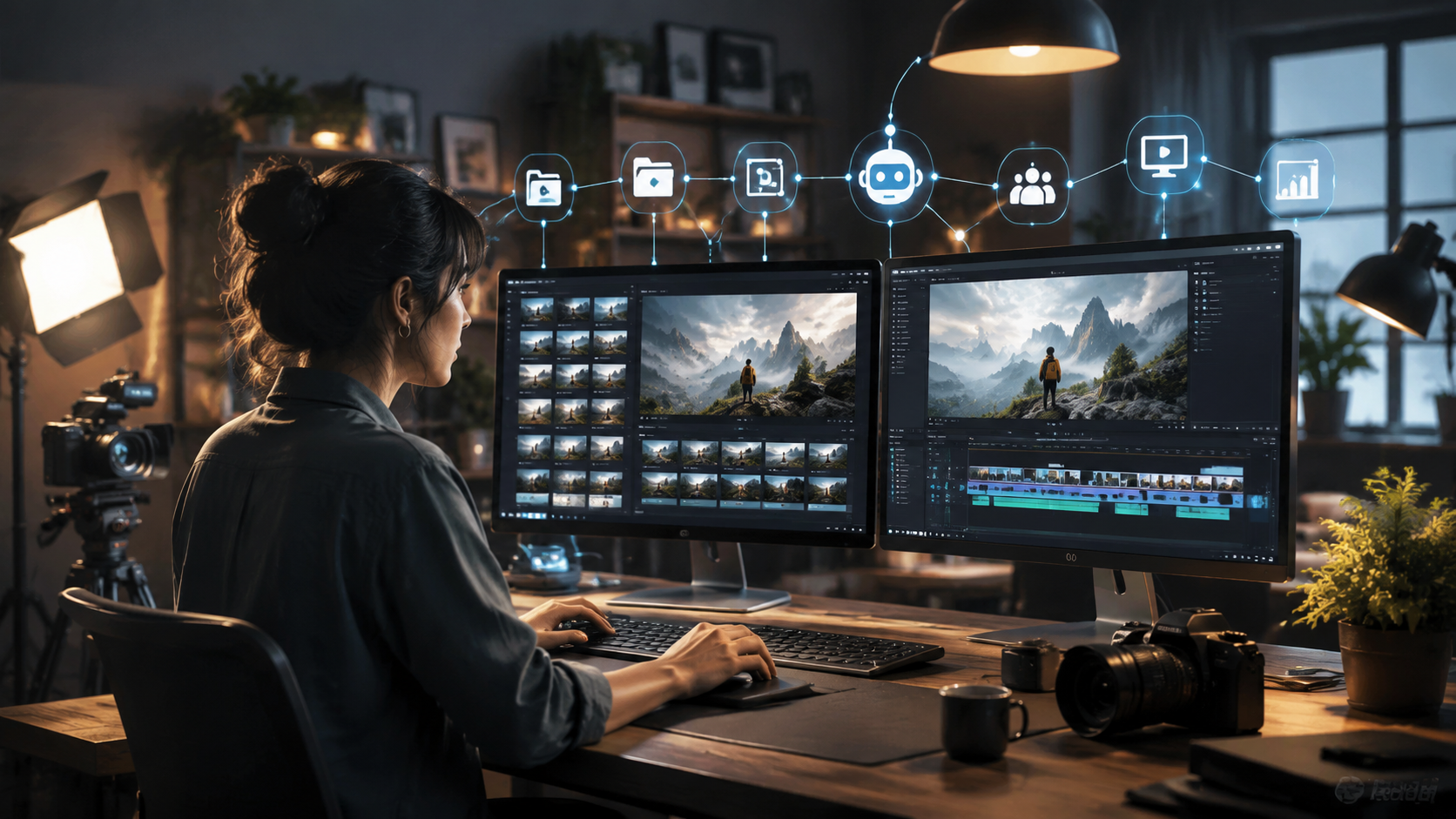 modern content workflows ai video workflow