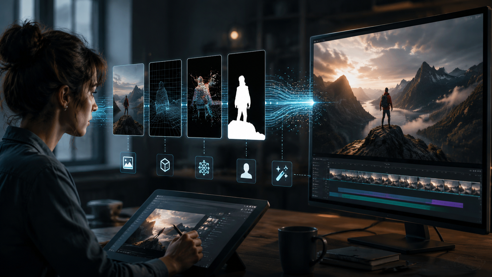 google ai video generation model workflow