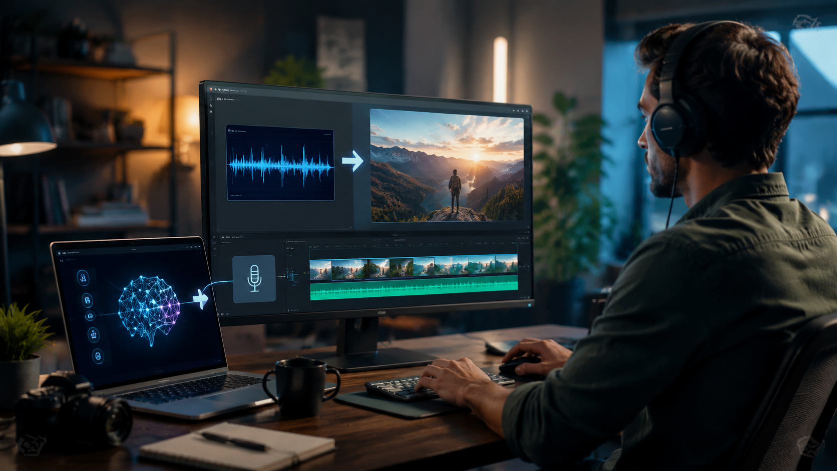best audio to video ai tools workflow