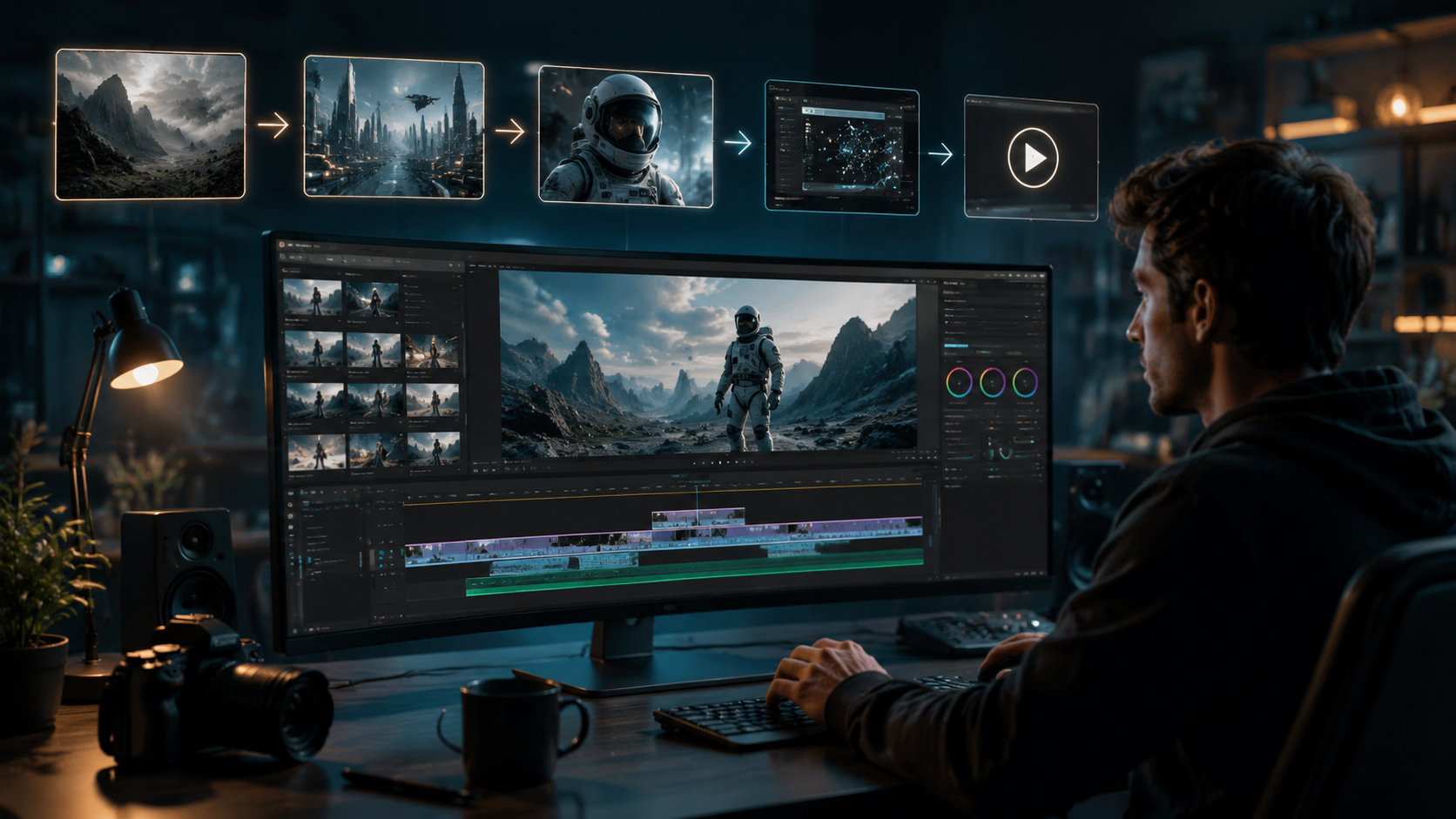 ai stock video generator 2026 workflow