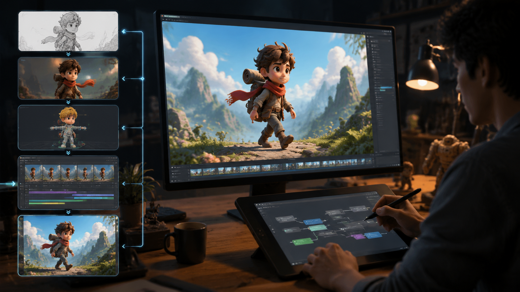 ai animation generator review workflow