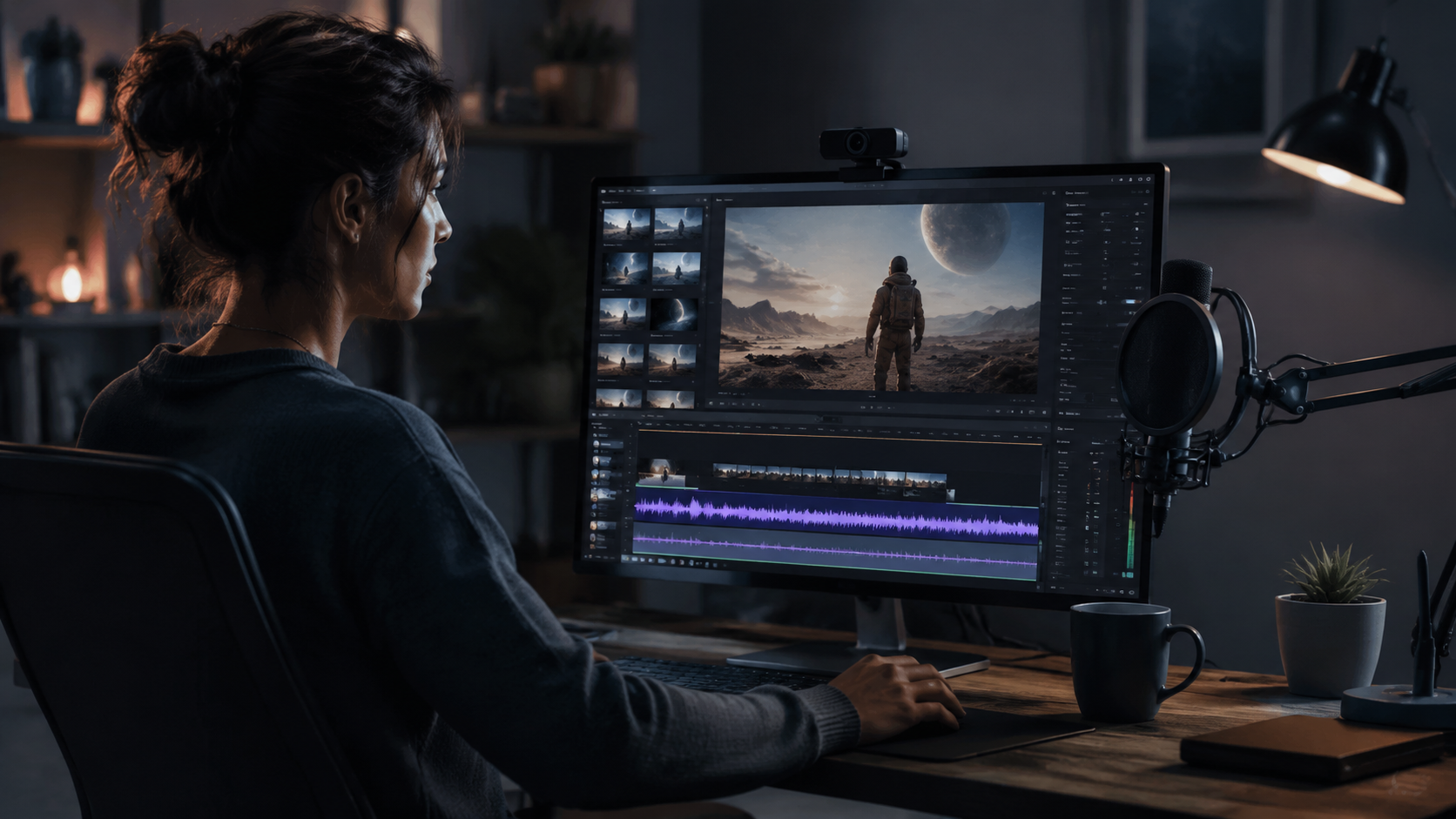 how to add voiceover to ai videos workflow