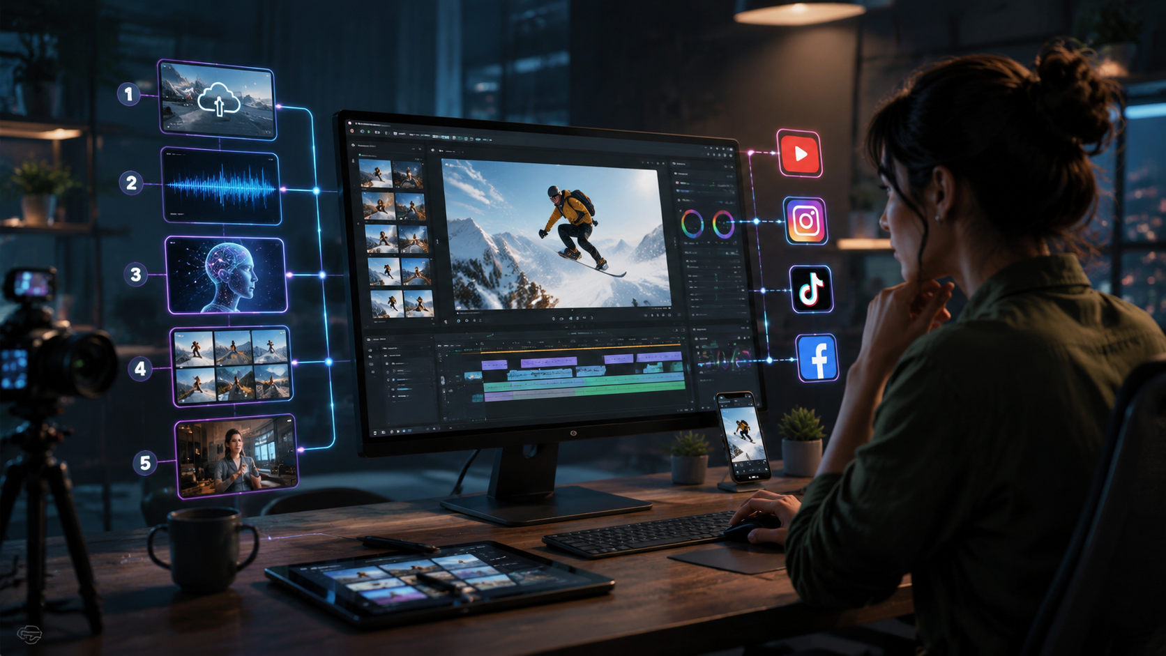 top ai video tools for social media 2026 workflow