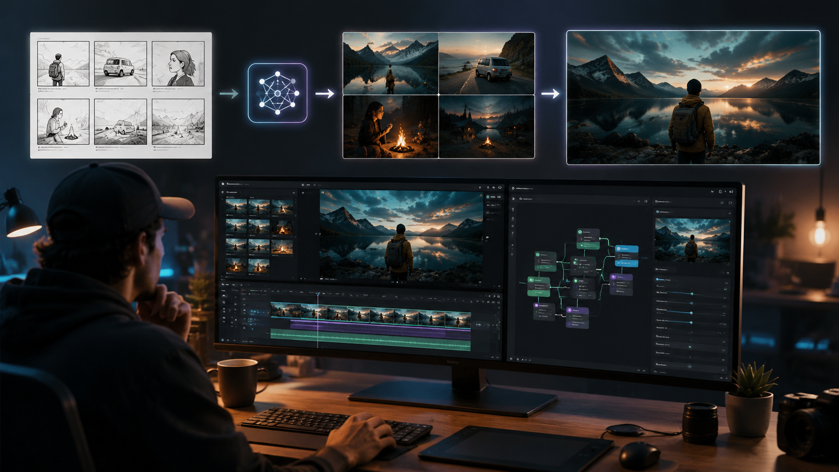 Google Veo 3 vs Digen AI video workflow