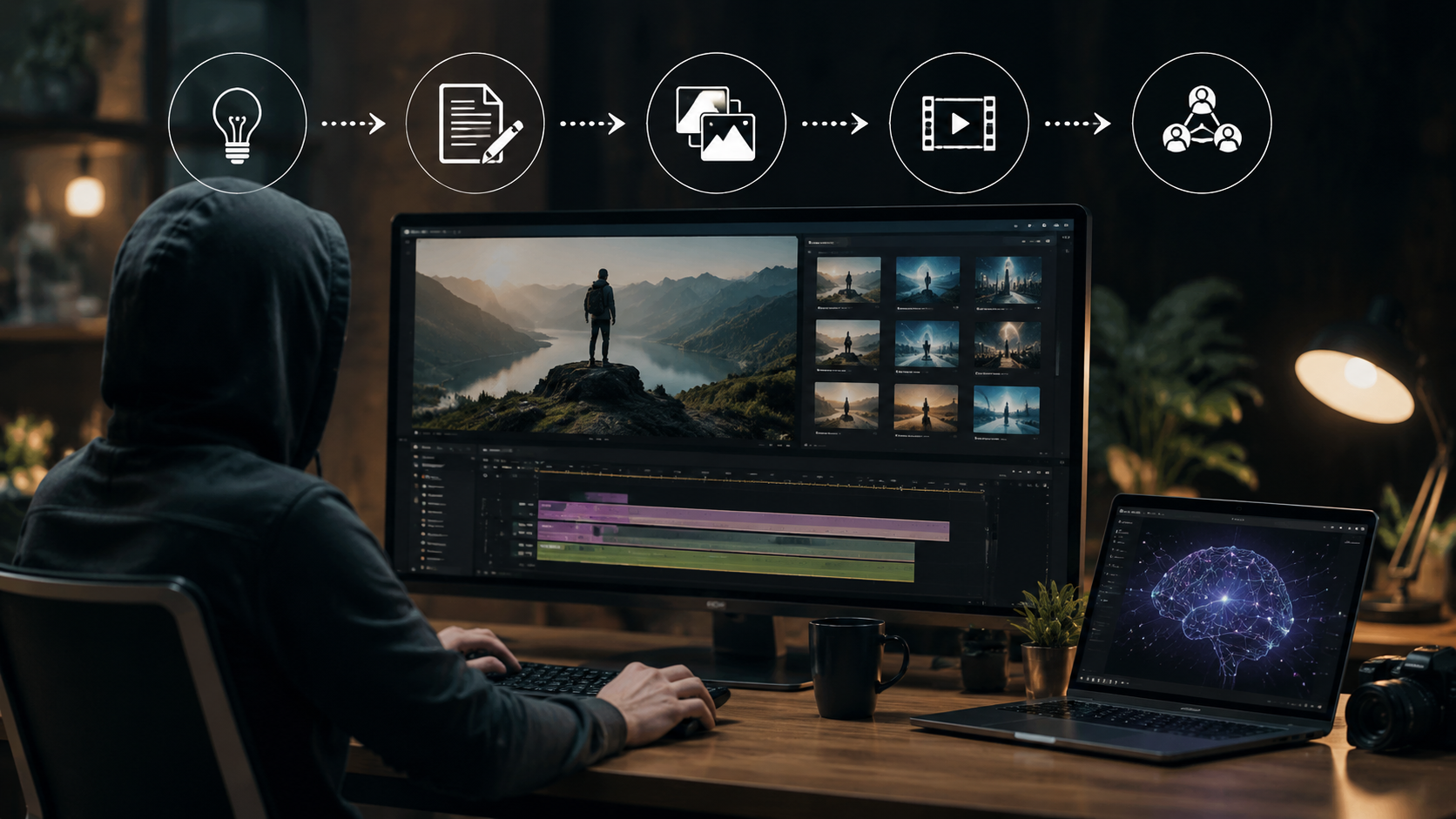 best ai video generator for faceless content workflow