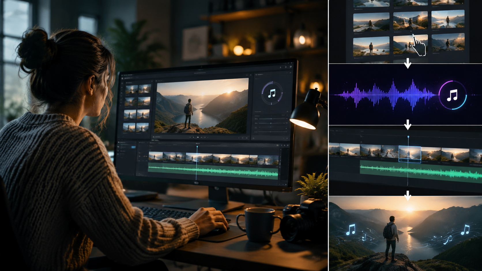 how to add background music with ai video tool workflow